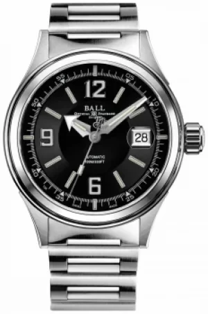 image of Ball Company Fireman Racer Automatic Stainless Steel Watch