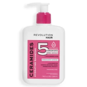 image of Revolution Haircare 5 Ceramides + Hyaluronic Acid Moisture Lock Shampoo