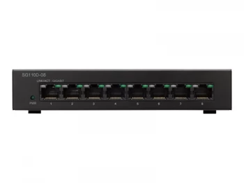 Cisco Small Business SG110D-08 - Switch - 8 Ports - Unmanaged