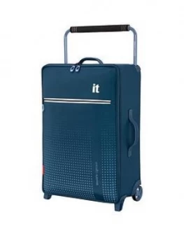 IT Luggage Vitalize Medium Blue Suitcase