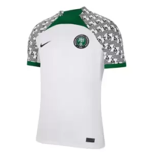 Image of Nike Nigeria Away Shirt 2022/2023 Mens - White