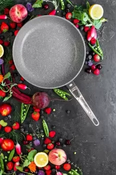 image of Cast Aluminium 28cm Fry Pan