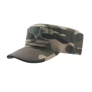Image of Atlantis Tank Brushed Cotton Military Cap (Pack of 2) (One Size) (Camouflage)