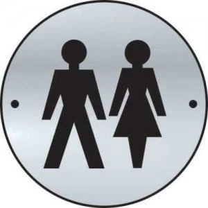 Image of Unsx Graphic Door Disc Satin Anod. Alum.