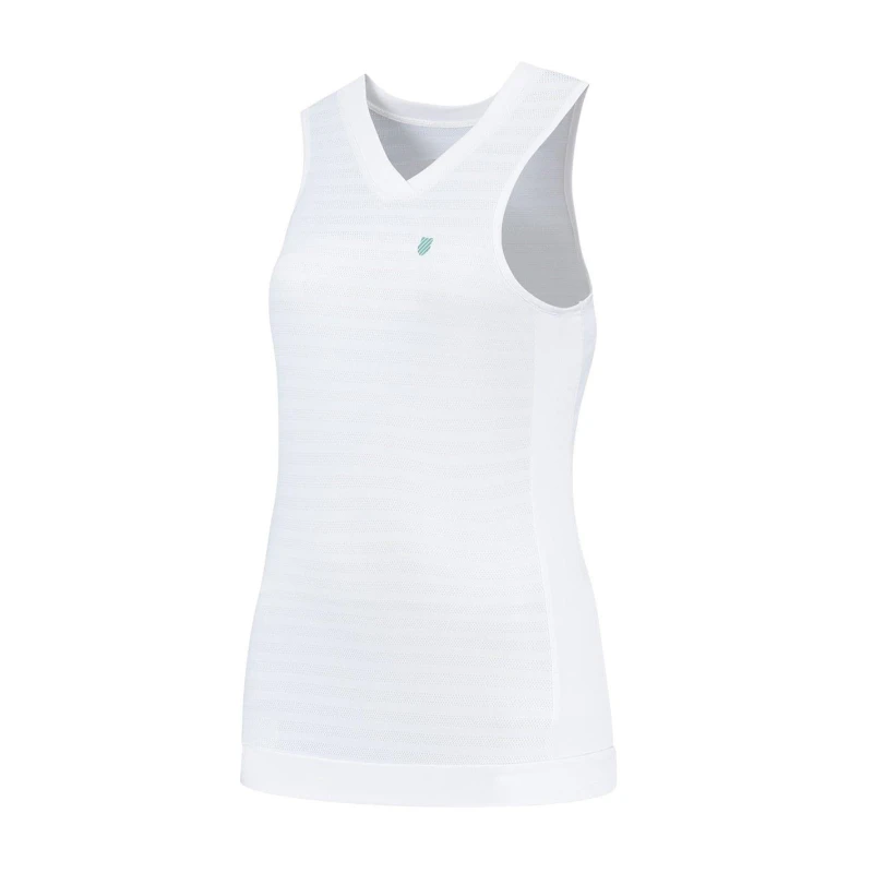 Image of K Swiss Hypercourt 2 Tank Tank Womens - White White 8
