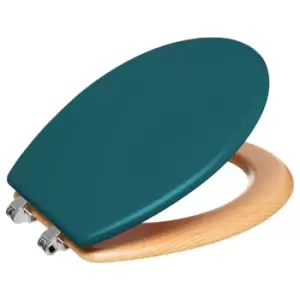 image of 5Five Modern Toilet Seat Teal/Blue