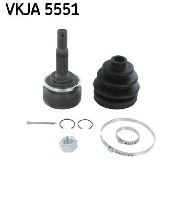 Image of SKF CV joint kit SKF VKJA 5551