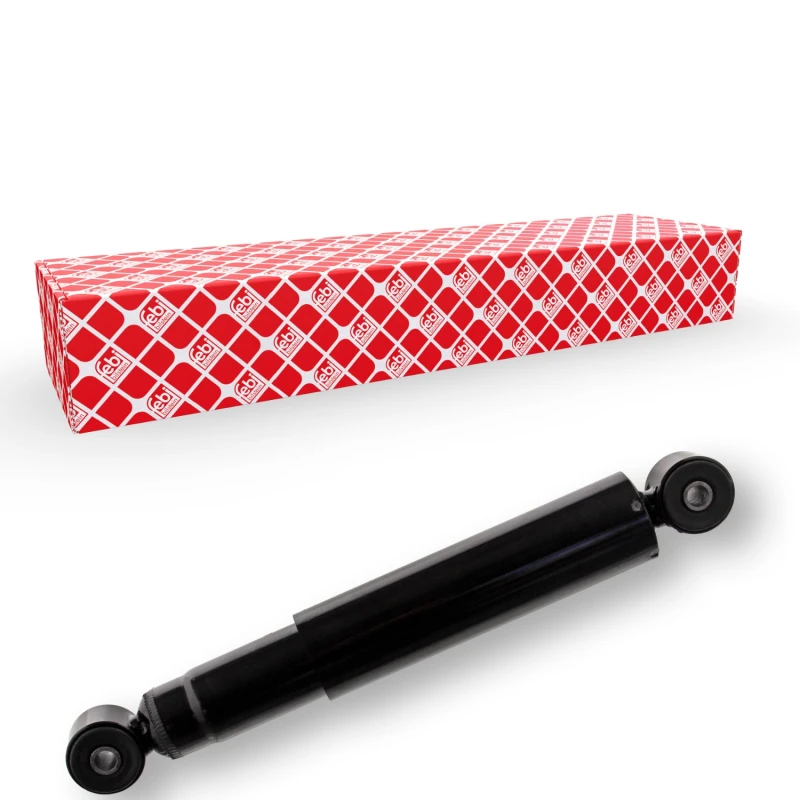 Image of FEBI BILSTEIN 20373 Shock absorber Rear Axle, Oil Pressure, Telescopic Shock Absorber, Bottom eye Shock Absorber (854)