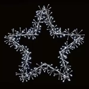 Image of White LED Star Cluster Silhouette