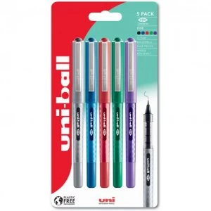 Image of Uni-Ball Eye Designer UB-157D AST Plastic Free Packaging PK5