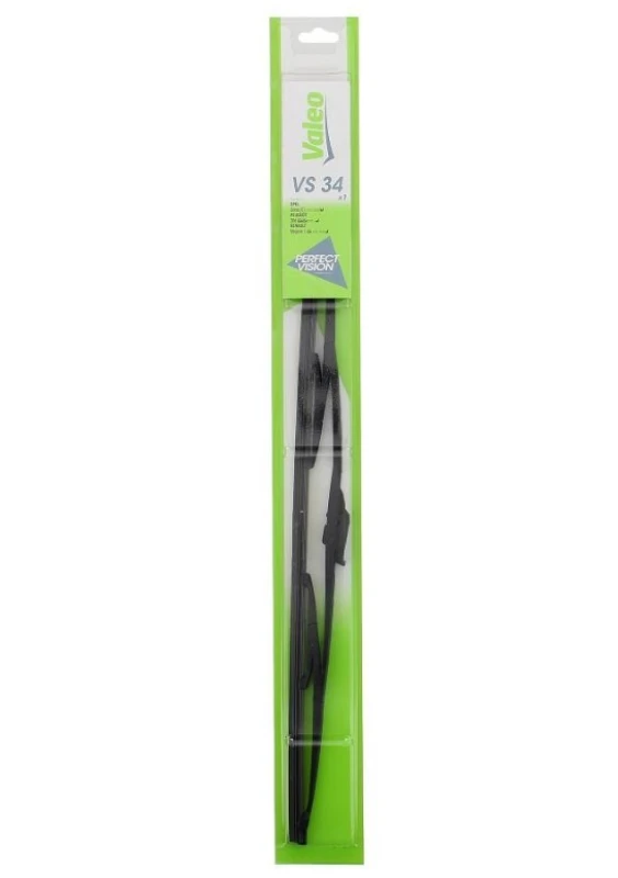 Image of VALEO 581734 Wiper blade 510mm, Front, with pre-mounted adaptor, Hook fixing Wiper Blade (298)