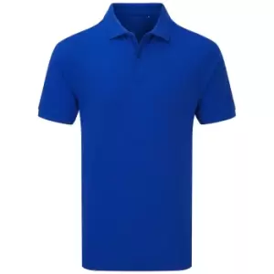 image of Premier Unisex Adult HeiQ Viroblock Short-Sleeved Polo Shirt (S) (Royal Blue)