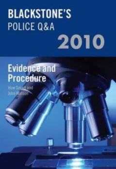 Image of Blackstones Police Q and A. Vol. 2 Evidence and Procedure 2010 by Huw Smart Paperback