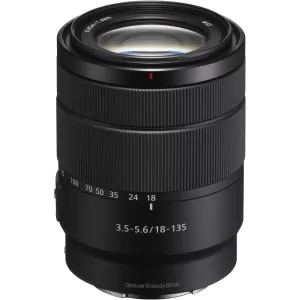 image of Sony SEL18135 E 18-135mm f/3.5-5.6 OSS Lens (White Box)