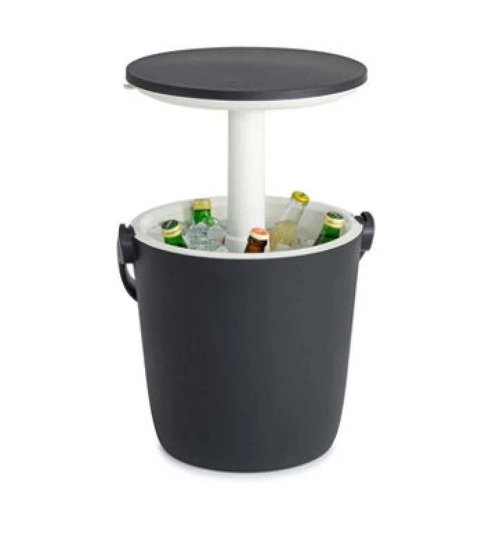 Image of Keter Go Bar 16L Portable Cooler Table - Grey