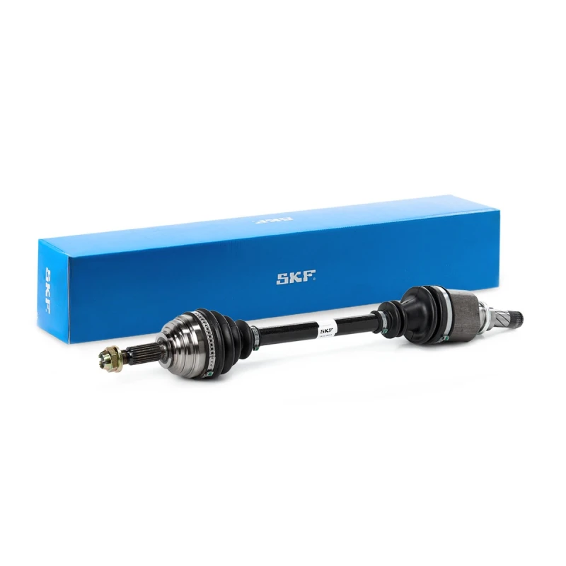 Image of SKF VKJC 8654 Drive shaft Front Axle Left, with nut TPE (thermoplastic elastomer) Drive Shaft (13)