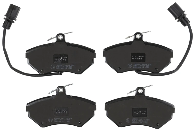 Image of TRW GDB1366 Brake pad set incl. wear warning contact Brake Pad Set,disc brake (402)
