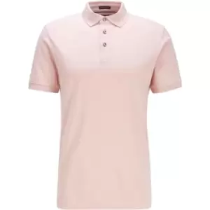 image of Boss T-Perry Short Sleeve Polo Shirt - Pink