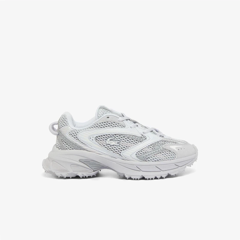 Image of Lacoste L003 Neo Shot Trainers Grey female UK 3