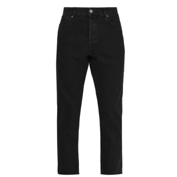 image of Jack and Jones Loose Fit Jeans Mens - Black