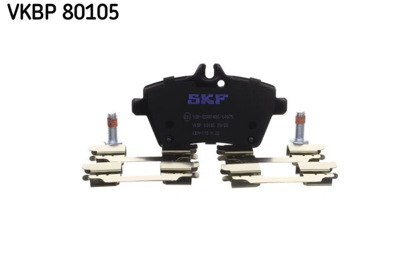 Image of SKF Brake pad set SKF VKBP 80105