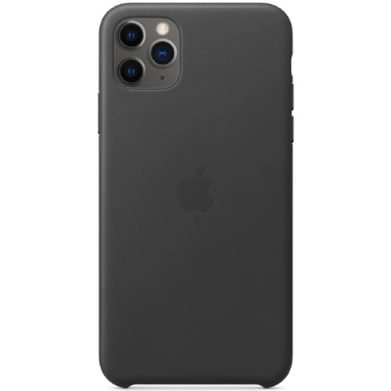 Image of Apple Back Cover , iPhone 11 pro max , leather, machined aluminium MX0E2ZM/A