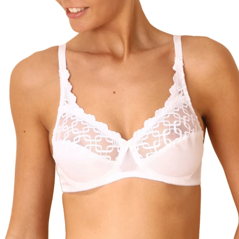 Image of Triumph Letizia Full Cup Bra White Polyester 34C