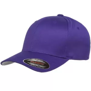 Image of Flexfit Unisex Wooly Combed Cap (S/M) (Purple)