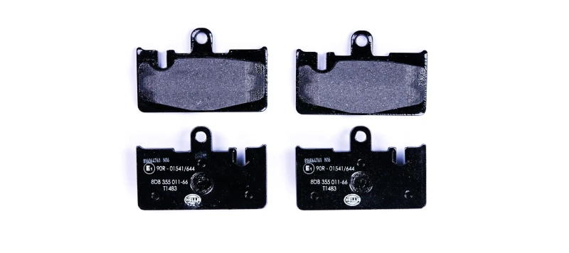 Image of HELLA Brake pad set HELLA 8DB 355 011-661