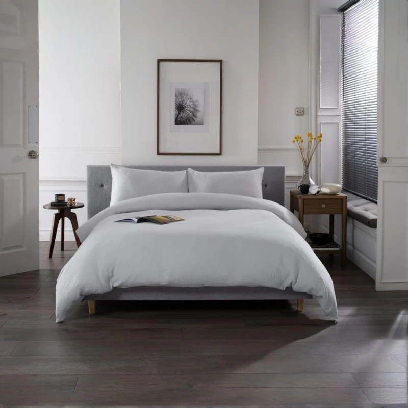 Image of The Lyndon Company Duvet Cover Sets Grey unisex Single