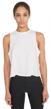 Image of Noisy May Hailey Crop Tank Top Top white