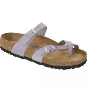 image of Birkenstock Womens Mayari Soft Footbed Sandal Purple Fog UK 5