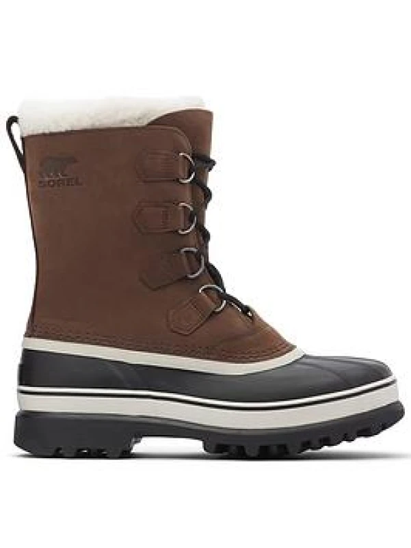 Image of Sorel Mens Caribou Waterproof Winter Boots Brown Bruno - UK 12 / US 13 Brown male PS3601BRU12