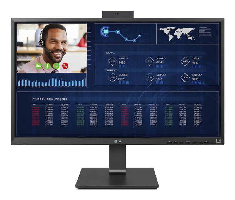 Image of LG 27CQ650N-6N Intel Pentium N6005 68.6cm (27") 1920 x 1080 pixels All-in-One PC 4GB DDR4-SDRAM 16GB eMMC WiFi 6 (802.11ax) Black 27CQ650N-6N