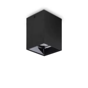 Image of Nitro LED 1 Light Square Surface Mounted Downlight Black
