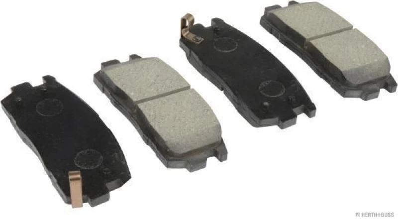 Image of HERTH+BUSS JAKOPARTS J3610906 Brake pad set Rear Axle, with acoustic wear warning Brake Pad Set,disc brake (402)