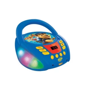 image of Lexibook Paw Patrol Bluetooth CD player with Lights