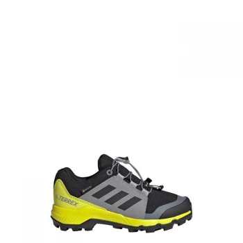 Image of adidas Terrex GORE-TEX Hiking Shoes Kids - Black / Yellow / Grey
