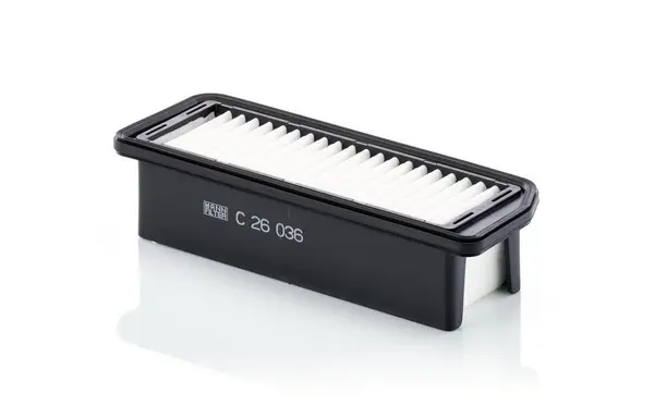 Image of MANN-FILTER Air filter Filter Insert C 26 036 Engine air filter,Engine filter SUZUKI,Alto (GF),Celerio (LF)