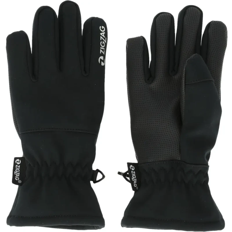 Image of Zigzag Children's gloves Zigzag Santiay Noir Unisex 12/14 ans Z223055-1001