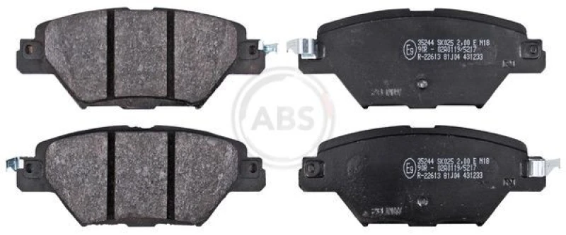 Image of A.B.S. Brake pad set A.B.S. 35244