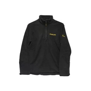 image of Stanley Clothing Gadsden 1/4 Zip Micro Fleece Black - XXL