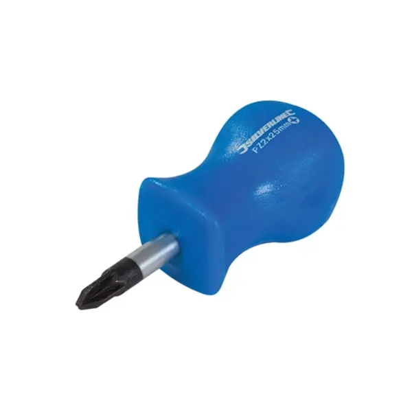 image of Silverline Stubby Screwdriver - PZ2 x 25mm