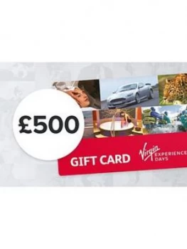 Image of Virgin Experience Days &Pound;500 Gift Card
