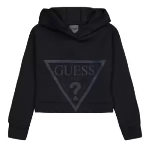 image of Guess Girl's Active Hoodie - Black