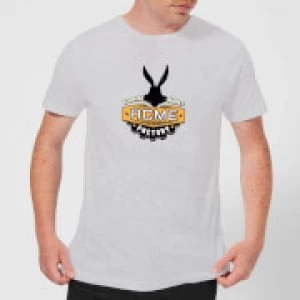 Image of Looney Tunes ACME Logo Mens T-Shirt - Grey - 3XL