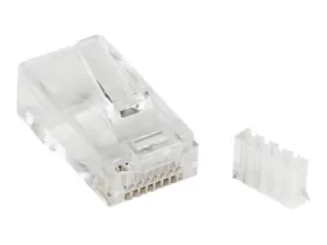 image of StarTech Cat 6 Rj45 Modular Plug For Solid Wire pack Of 50