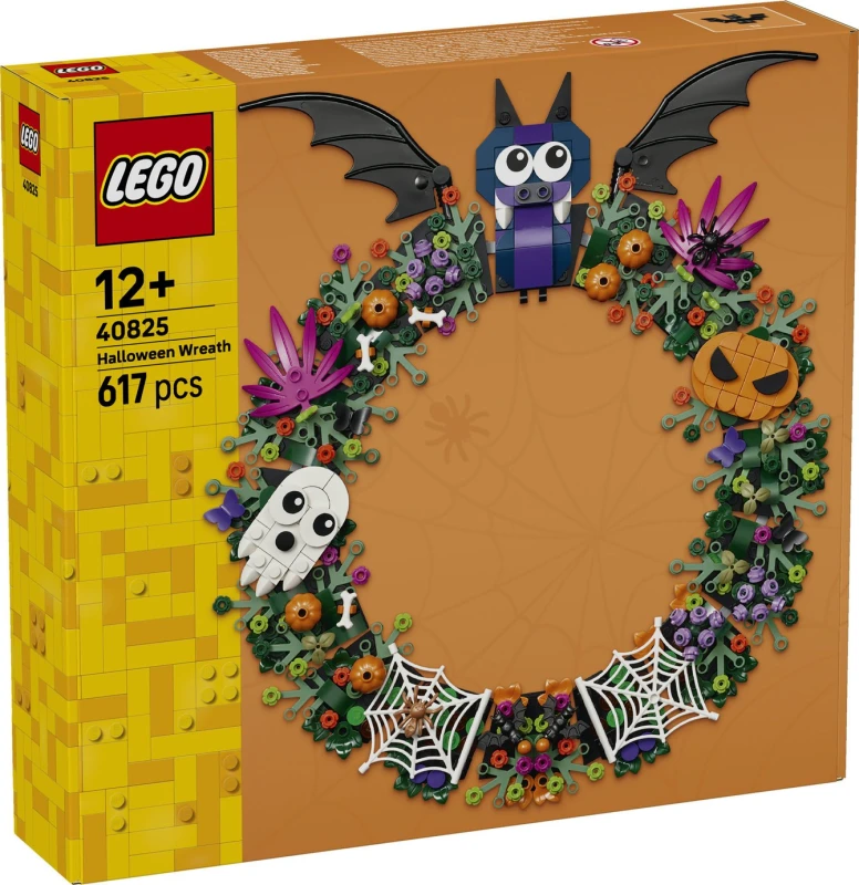 Image of LEGO LEGO Halloween Wreath 3D Wall Art Decoration 40825 PREORDER