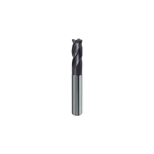 image of 3562 8.00MM Carbide 4 Flute Roughing End Mill with 0.5MM Corner Radius - FIREX Coated