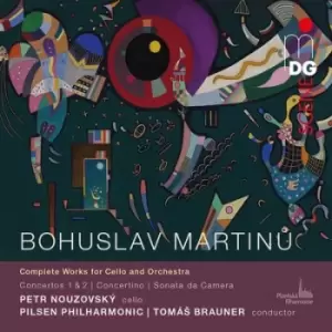 Image of Bohuslav Martinu Complete Works for Cello and Orchestra by Bohuslav Martinu CD Album